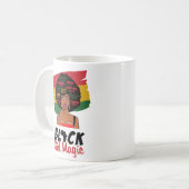 Black Girl Magic Kaffeetasse (Vorderseite Links)