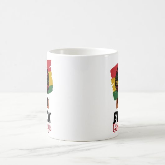 Black Girl Magic Kaffeetasse (Mittel)