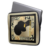 Black Girl Magic Laptopschutzhülle (Vorderseite Links)