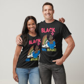 Black Girl Magic Melanin Pride African Afro Queen  T-Shirt (Unisex)