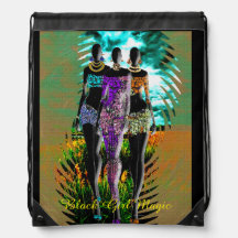 Black Girl Magic Mixed-Media-Silhouette-Mode