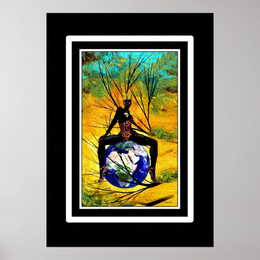 Black Girl Magic Poster (Vorne)