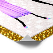 Black Girl Magic Poster (Ecke)