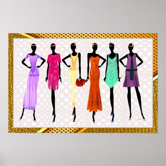 Black Girl Magic Poster (Vorne)