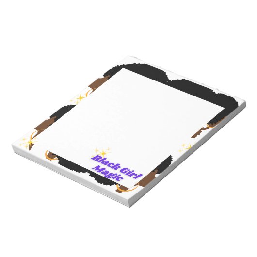 Black Girl Magic Sticky Notes Notizblock (Rotiert)