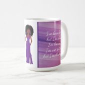 Black Girl Magic-Tasse Kaffeetasse (VorderseiteRechts)