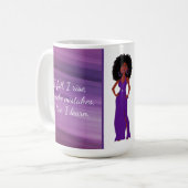 Black Girl Magic-Tasse Kaffeetasse (Vorderseite Links)