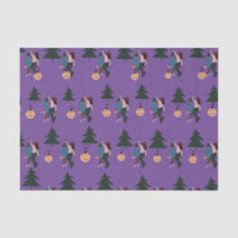 Black Girl Magic Weihnachtswrapping Paper Seidenpapier