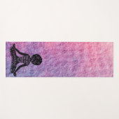 Black Girl Magic Yogamatte (Vorderseite (Horizontal))