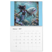 Black Girl Mermaid Magic 2026 Kalender (Feb 2027)