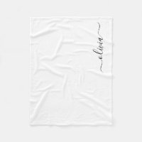 Black Girl Monogram Name Modern