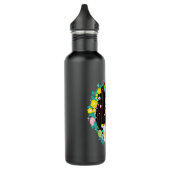 Black Girl Ostermagic Brown Skin Girls Frühjahr EZ Edelstahlflasche (Links)