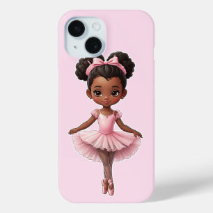 Black Girl Pink Ballerina Ballerina Ballett Case-Mate iPhone Hülle