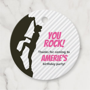 Black Girl Rock Klettern Geburtstag Geschenkanhänger