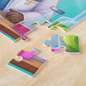 Black Girl Scientist #1 Puzzle (Seite)