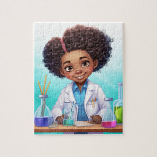 Black Girl Scientist #1 Puzzle