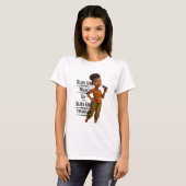 Black Girl Standard,Afro Modern,Pixarstyle 3d T-Shirt (Vorne ganz)