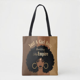 Black Girl Tote Bag Tasche