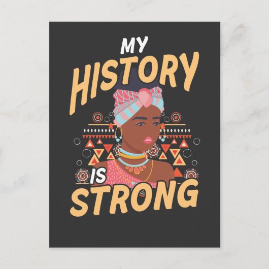 Black Girls African Girl Afro American Postkarte (Vorderseite)