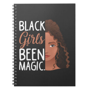 Black Girls Been Magic African Girl Afro Frauen Notizblock