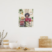 Black Girls Liebe Reading Poster (Küche)
