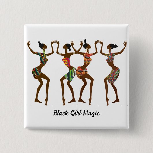 Black Girls Magic Button (Vorderseite)