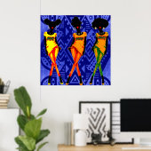 Black Girls Magic Poster (Heimbüro)