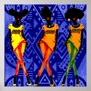 Black Girls Magic Poster