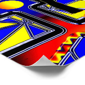 Black Girls Magic Poster (Ecke)