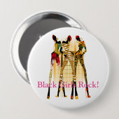 Black Girls Rock! Button (Vorne & Hinten)