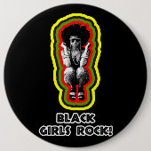 Black Girls Rock! Button (Vorderseite)
