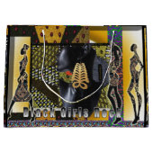 Black Girls Rock Große Geschenktüte (Vorderseite)