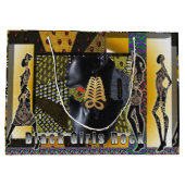 Black Girls Rock Große Geschenktüte (Rückseite)