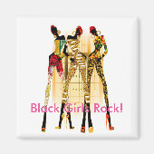 Black Girls Rock! Magnet (Vorne)