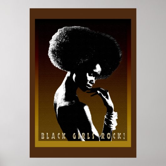 Black Girls Rock Poster (Vorne)