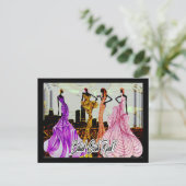 Black Girls Rock! Postkarte (Stehend Vorderseite)