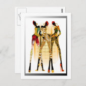 Black Girls Rock Postkarte (Vorne/Hinten)