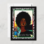 Black Girls Rock! Postkarte (Vorne/Hinten)