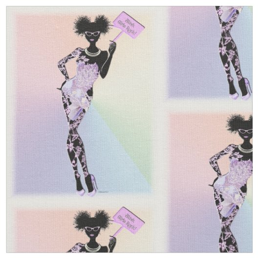 Black Girls Rock! Stoff (Nahaufnahme)