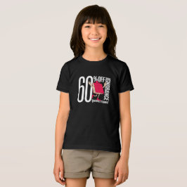 Black Girl's T-Shirt Future Thinker: 60% OFF IGNOR Tri-Blend Shirt