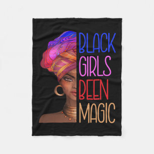 Black Girls waren die magische amerikanische König Fleecedecke