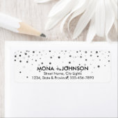Black Glitzer Sparkle Confetti Dots Modern (Insitu)