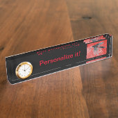 "Black Gnat" Nassfliege, Fliegenbinden und Angelku Namensplakette (Seite)