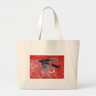 "Black Gnat" Nassfliege Jumbo-Tasche Jumbo Stoffbeutel