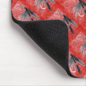 "Black Gnat Tiled" Trout Fly Mousepad (Ecke)
