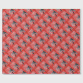 "Black Gnat Trout Fly Wrapping Paper" Geschenkpapier (Flach)