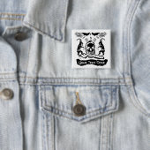 Black Goat Corrupt Trinity Wappen Button (Beispiel)