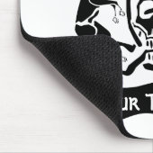 Black Goat Corrupt Trinity Wappen Mousepad (Ecke)