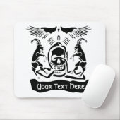 Black Goat Corrupt Trinity Wappen Mousepad (Mit Mouse)