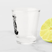 Black Goat Corrupt Trinity Wappen Schnapsglas (Rechts)